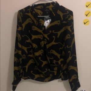 Brand new beautiful extremely soft cheetah top